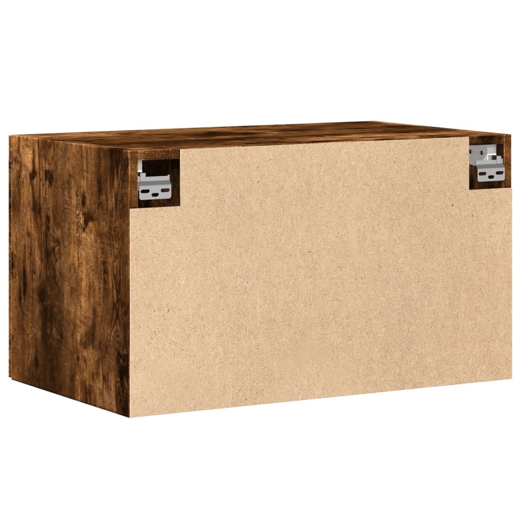 vidaXL Wandkast Gerookt Eiken - 70x42,5x40 cm | -55%