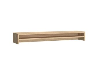 vidaXL Monitorstandaard - 100cm Breed - Sonoma Eiken - 73% Korting