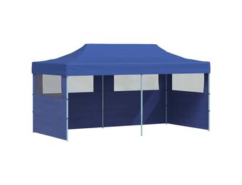 vidaXL Partytent Pop-up 3x6m Blauw - 55% Korting!