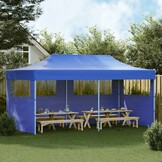 vidaXL Partytent Pop-up 3x6m Blauw - 55% Korting!