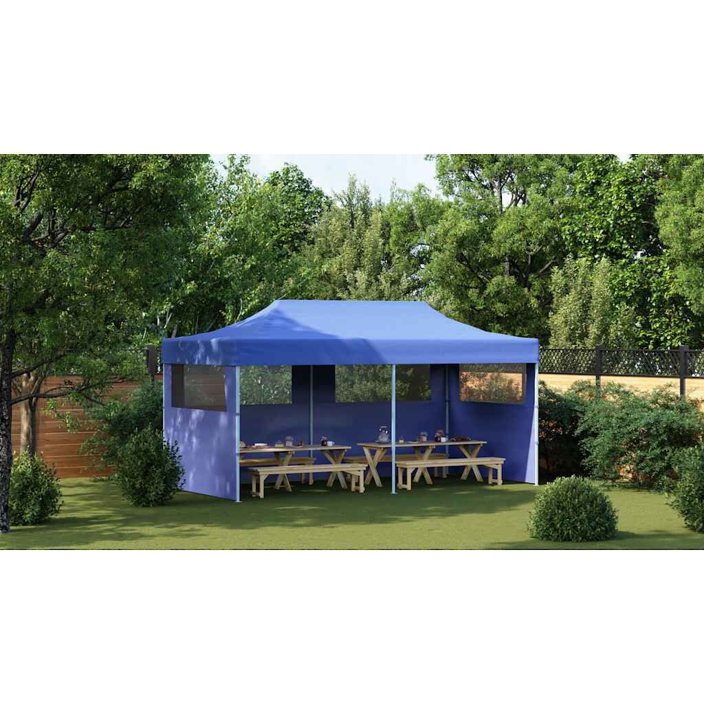 vidaXL Partytent Pop-up 3x6m Blauw - 55% Korting!