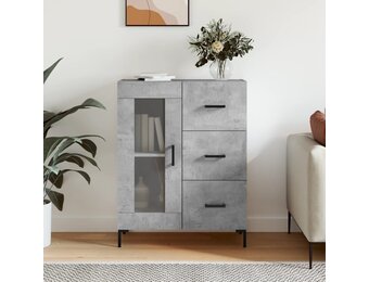 vidaXL Dressoir Betongrijs | 69,5x34x90 cm | 37% Korting