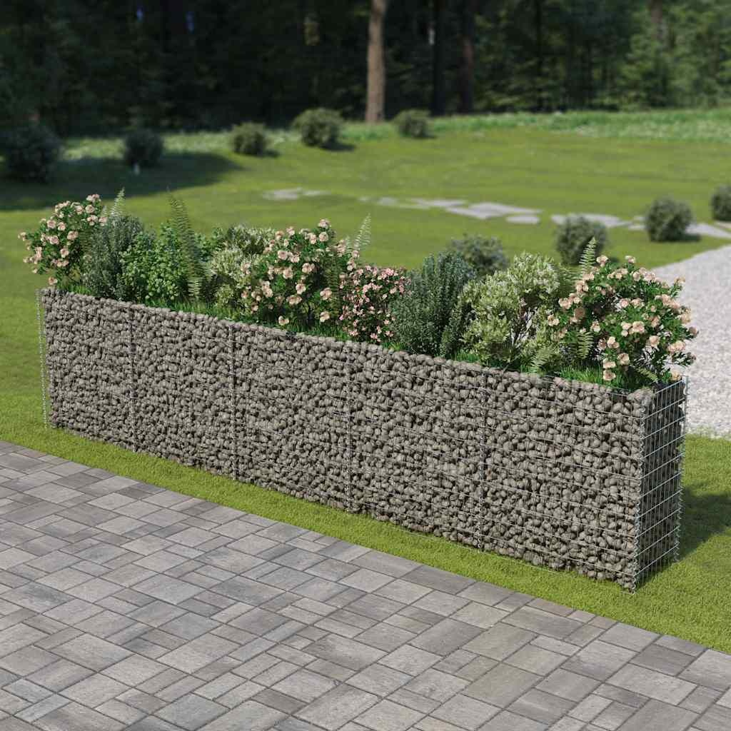 vidaXL Gabion plantenbak 450x50x100 cm - Nu met 35% korting!