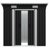 vidaXL Tuinschuur Staal Antraciet - Nu 35% Korting!