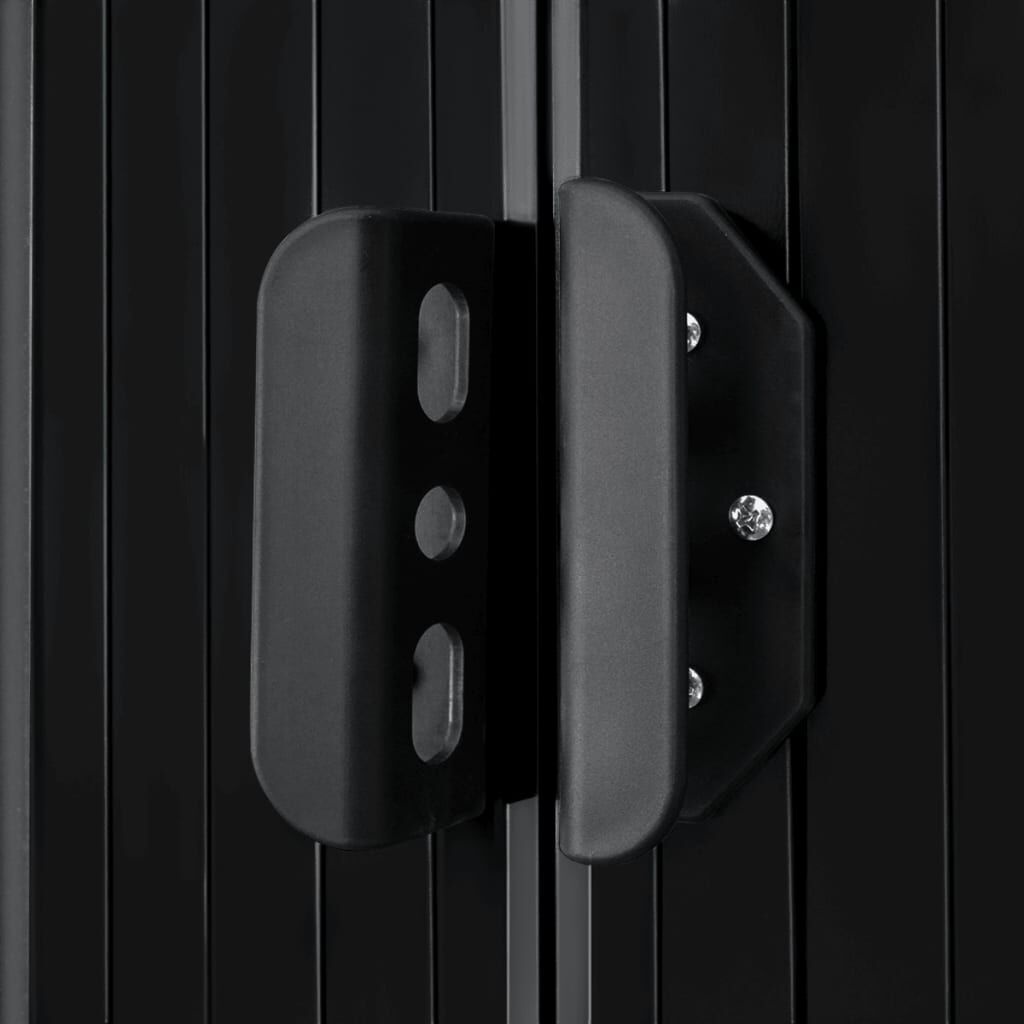 vidaXL Tuinschuur Staal Antraciet - Nu 35% Korting!