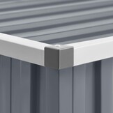 VidaXL Tuinschuur Gegalvaniseerd Staal - 55% Korting!