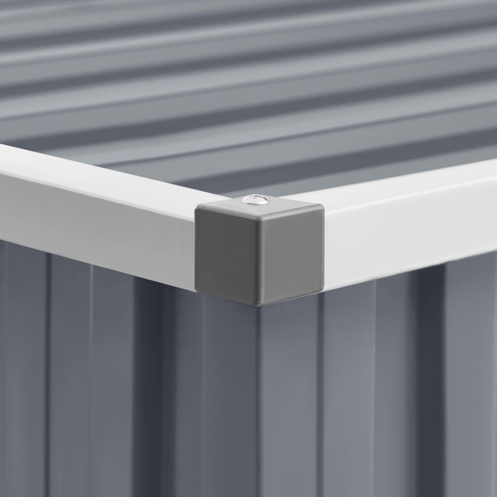 VidaXL Tuinschuur Gegalvaniseerd Staal - 55% Korting!