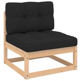 vidaXL 3-delige Loungeset Grenenhout - 35% Korting!