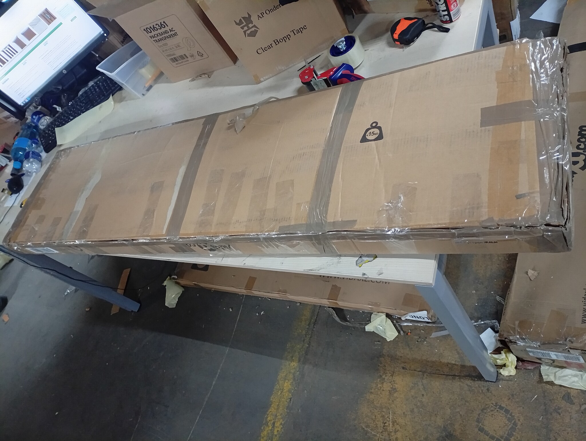 vidaXL Tuinberging Staal Bruin (194x121x181 cm) - 60% Korting!