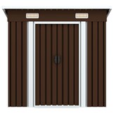 vidaXL Tuinberging Staal Bruin (194x121x181 cm) - 60% Korting!