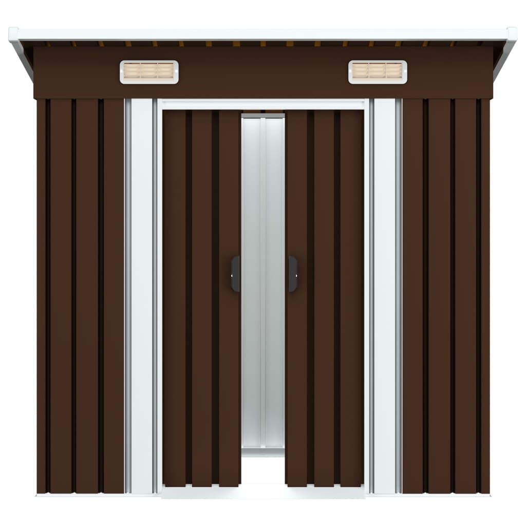 vidaXL Tuinberging Staal Bruin (194x121x181 cm) - 60% Korting!