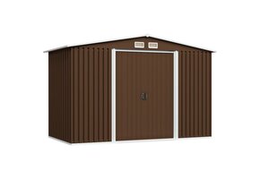 VidaXL Tuinberging Staal Bruin 257x205x178 cm | -55%