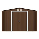 VidaXL Tuinberging Staal Bruin 257x205x178 cm | -55%