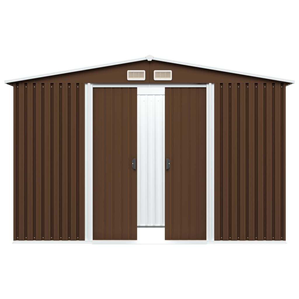 VidaXL Tuinberging Staal Bruin 257x205x178 cm | -55%