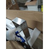 vidaXL Containerberging 3-delig (207x77.5x112.5 cm) Roestvrij Staal - 55% Korting!