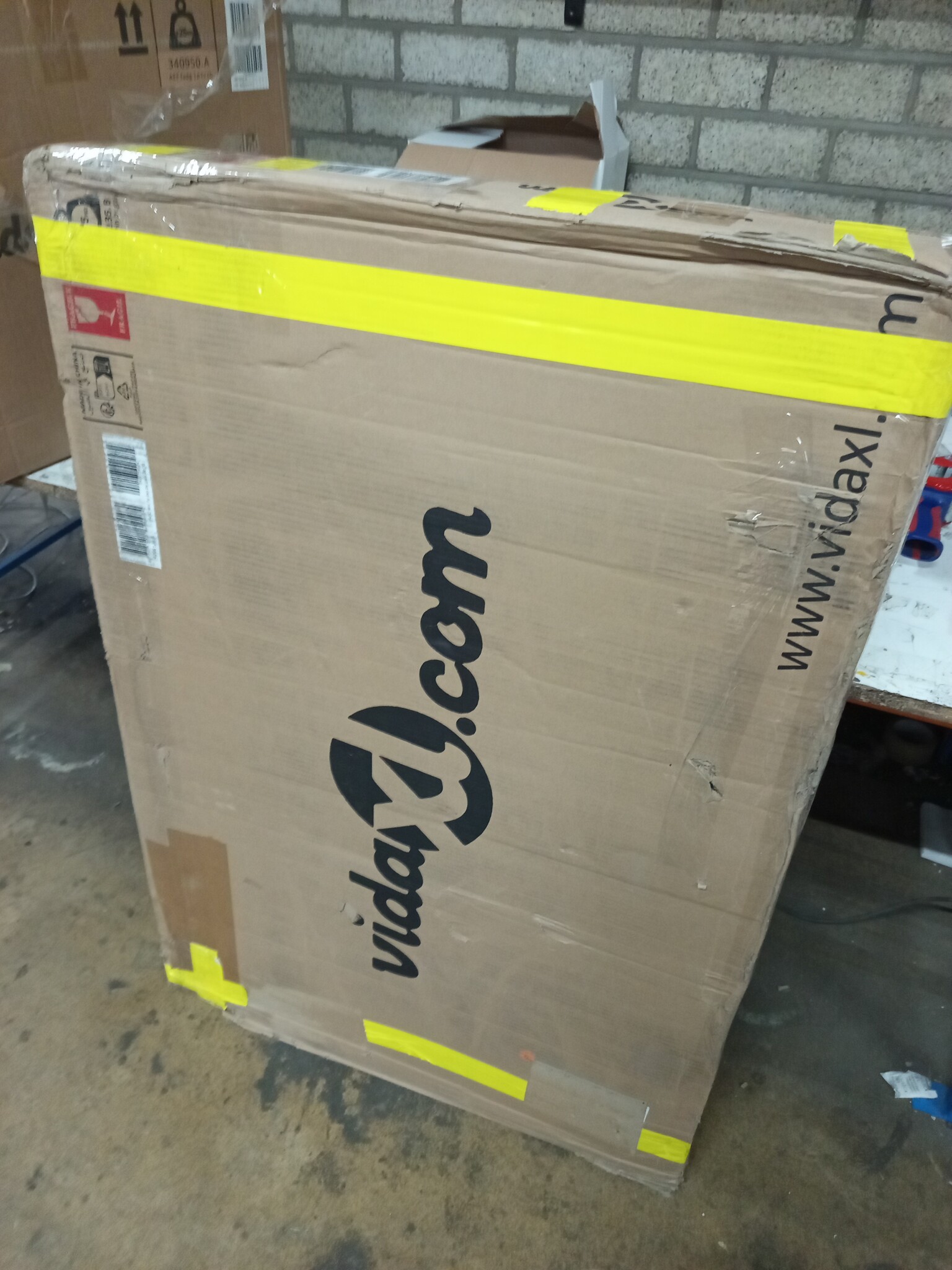 vidaXL Containerberging 3-delig (207x77.5x112.5 cm) Roestvrij Staal - 55% Korting!