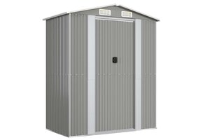 vidaXL Tuinschuur 192x108x223cm Staal (60% Korting!)