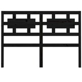 vidaXL Hoofdbord Grenenhout Zwart | 96% Korting!