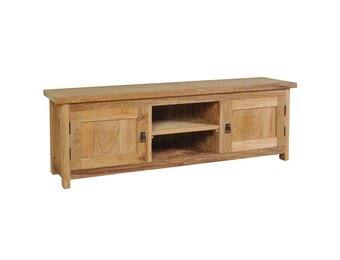 vidaXL Tv-meubel Massief Teakhout - 120x30x40cm (30% Korting!)