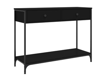 vidaXL Wandtafel Zwart - 30% Korting - 100x34,5x75 cm