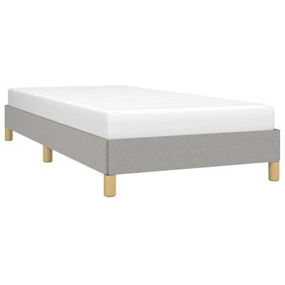 vidaXL Bedframe 90x200cm Lichtgrijs - Nu 35% Korting!