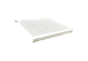 vidaXL Luifeldoek 450x300 cm canvas crème