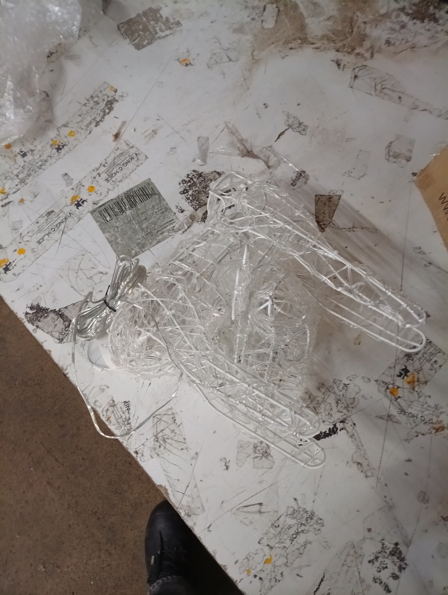 vidaXL Kerstrendieren 2 st - 55% Korting - Acryl Warmwit