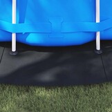 vidaXL Zwembad Grondzeil Zwart Ø 550 cm - 74% Korting