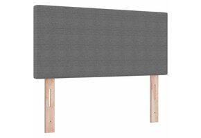 vidaXL Hoofdbord Lichtgrijs Ribstof 90cm - 59% Korting!