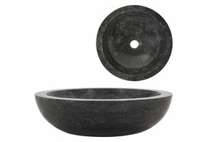 VidaXL Marmeren Gootsteen 40x12 cm Zwart | 57% Korting