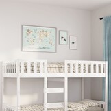 vidaXL Kinderbed Grenenhout Wit 90x190 - Nu 55% Korting!