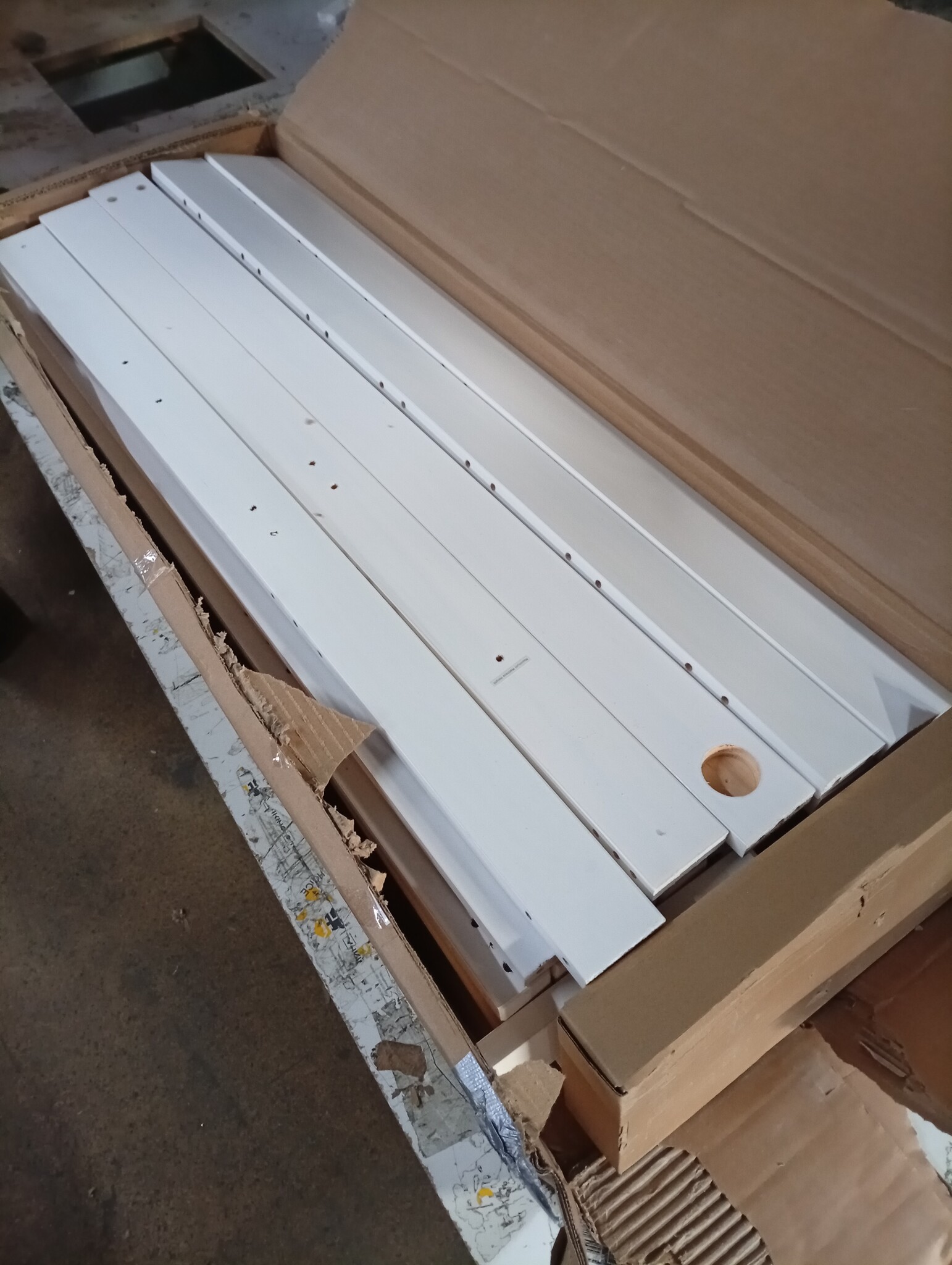 vidaXL Kinderbed Grenenhout Wit 90x190 - Nu 55% Korting!