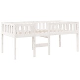 vidaXL Kinderbed Grenenhout Wit 90x190 - Nu 55% Korting!