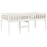 vidaXL Kinderbed Grenenhout Wit 90x190 - Nu 55% Korting!