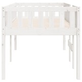 vidaXL Kinderbed Grenenhout Wit 90x190 - Nu 55% Korting!