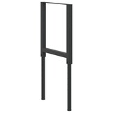 vidaXL Werkbankframes Zwart - 55% Korting - Verstelbare Hoogte (2 stuks)