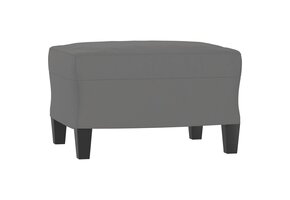 vidaXL Voetenbank Donkergrijs - 47% Korting!