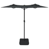 VidaXL Dubbele Parasol 316x240cm Antraciet - 35% Korting