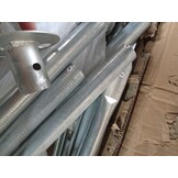 vidaXL Garagetent 2,4x2,4m PVC Groen - Nu 55% Korting!