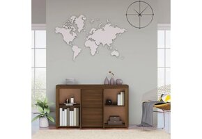 vidaXL Dressoir Bruin Eikenhout - 55% Korting!