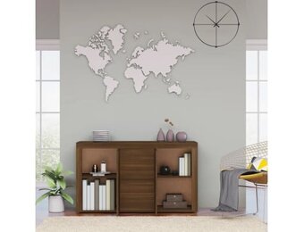 vidaXL Dressoir Bruin Eikenhout - 55% Korting!