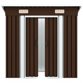 vidaXL Tuinberging Staal Bruin - Nu 55% Korting!