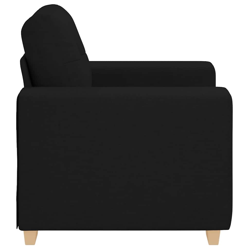 vidaXL Fauteuil (60cm, stof zwart) - Nu 35% korting!