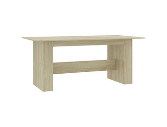 vidaXL Eettafel Sonoma Eiken 180x90cm - Geretourneerd, 30% Korting!