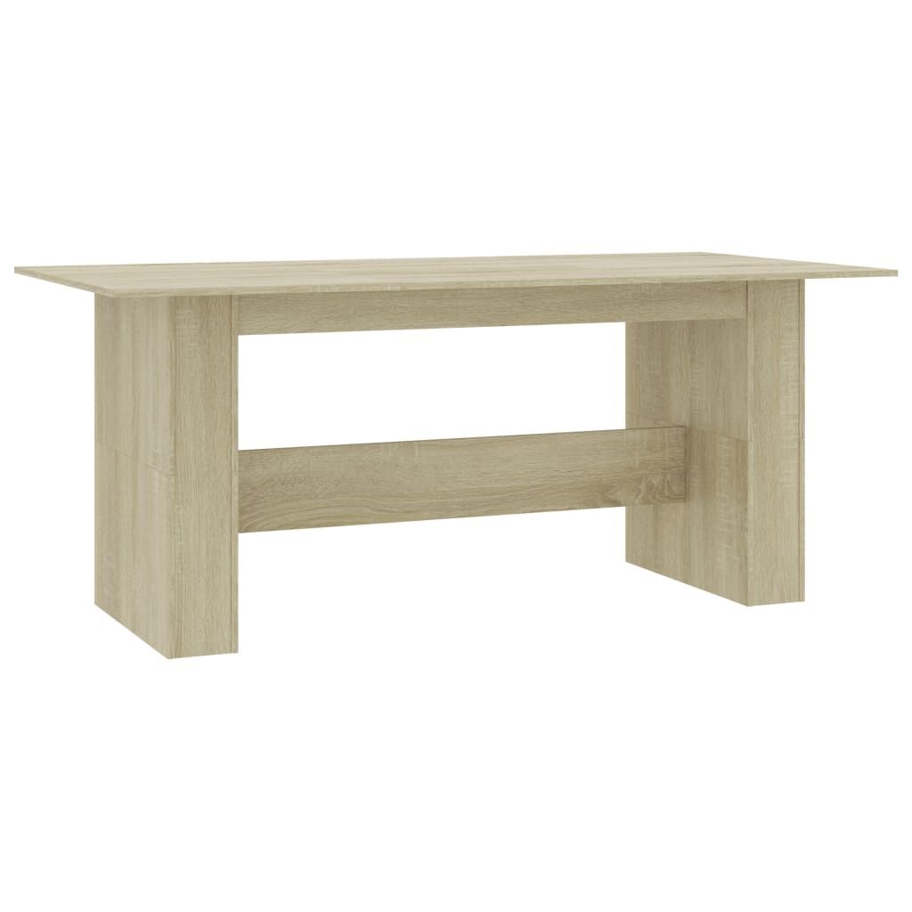 vidaXL Eettafel Sonoma Eiken 180x90cm - Geretourneerd, 30% Korting!