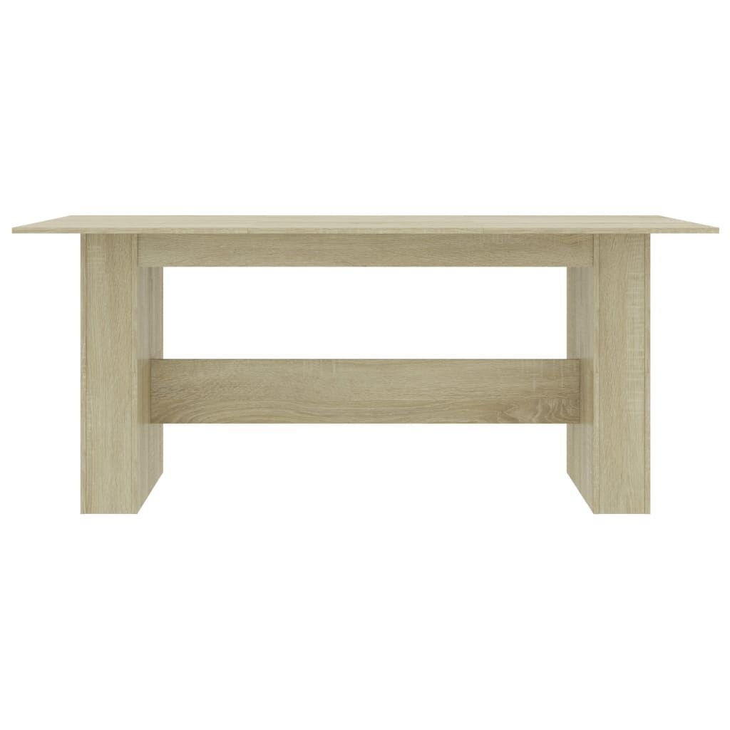 vidaXL Eettafel Sonoma Eiken 180x90cm - Geretourneerd, 30% Korting!