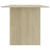 vidaXL Eettafel Sonoma Eiken 180x90cm - Geretourneerd, 30% Korting!
