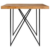 vidaXL Eettafel Massief Acaciahout 180x90 cm - 60% Korting