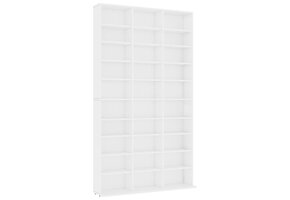 vidaXL Cd-kast Wit 102x16x177,5 cm - 30% Korting