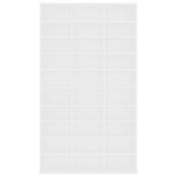 vidaXL Cd-kast Wit 102x16x177,5 cm - 30% Korting